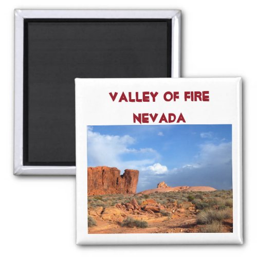 Valley of Fire Nevada USA Magnet