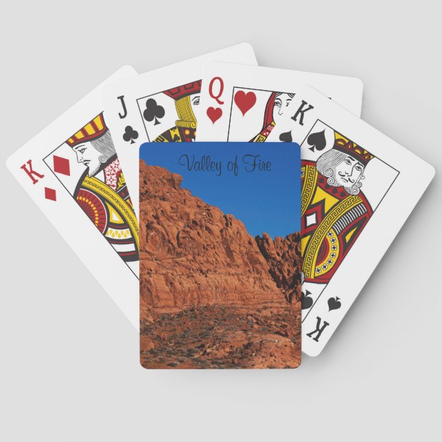 Valley of Fire Poker Cards (Back)
