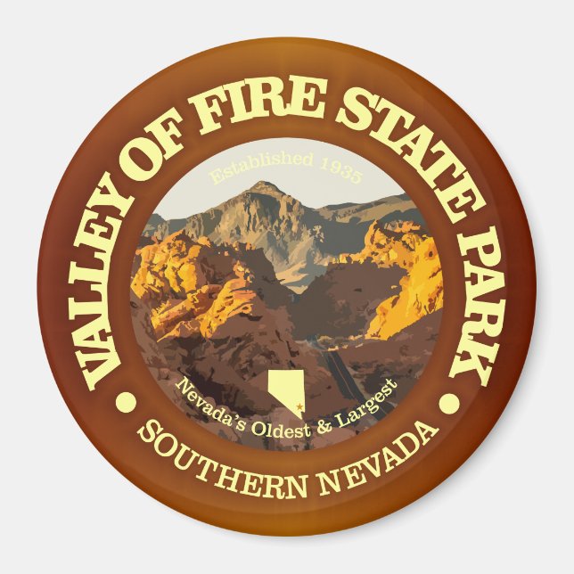 Valley of Fire SP Magnet (Front)