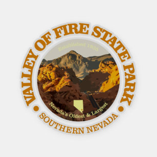 Valley of Fire SP Sticker