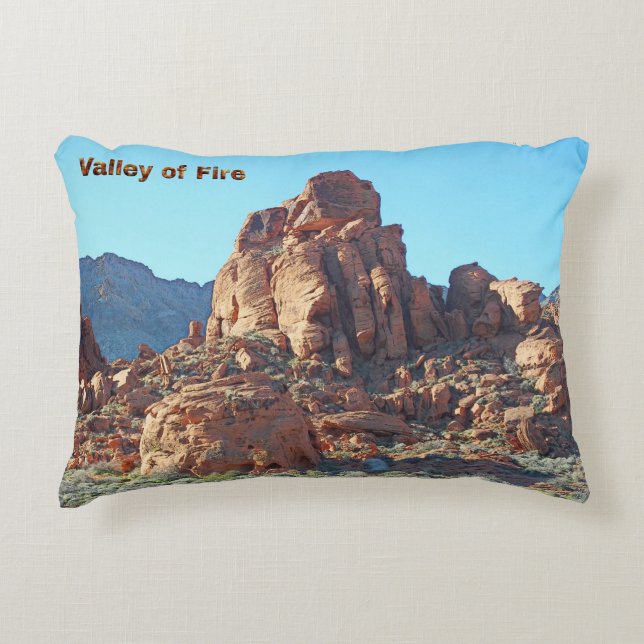 Valley of Fire State Park Accent Pillow (Front)