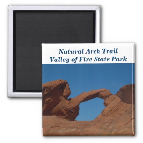 Valley of Fire State Park Arch Magnet