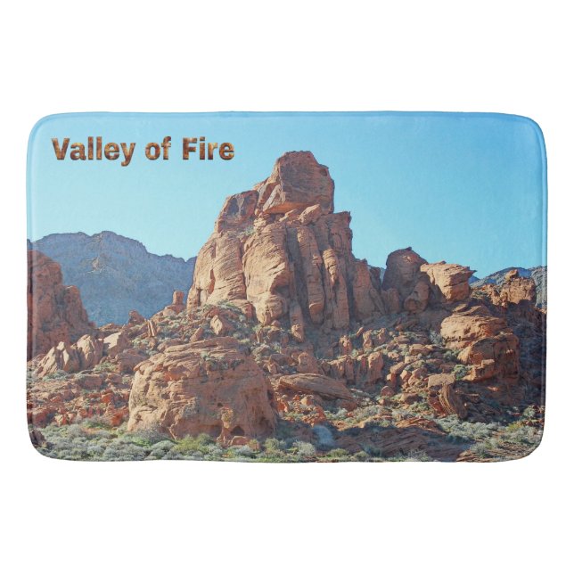 Valley of Fire State Park Bathroom Mat (Front)