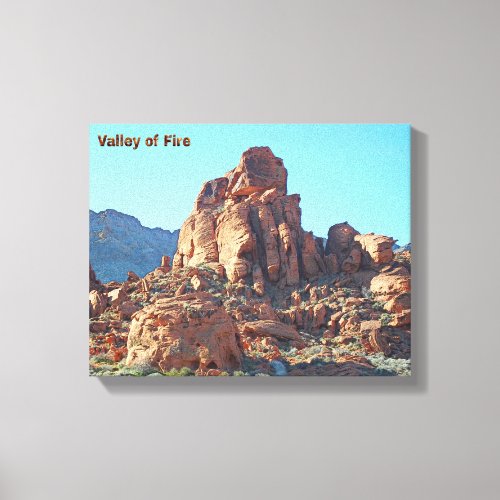 Valley of Fire State Park Canvas Print