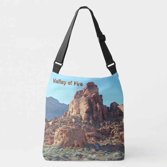 Valley of Fire State Park Crossbody Bag (Front)