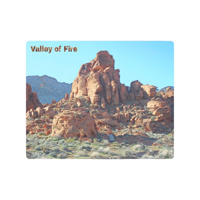 Valley of Fire State Park Metal Print (Front)