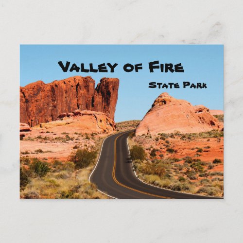 Valley of Fire State Park Nevada America USA Postcard