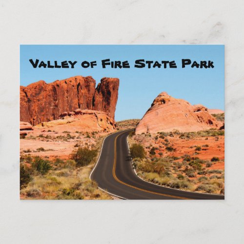 Valley of Fire State Park Nevada America USA Postcard