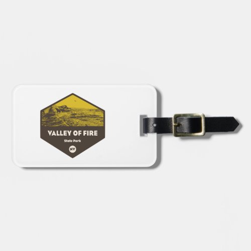 Valley of Fire State Park Nevada Luggage Tag