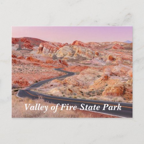 Valley of Fire State Park Nevada Postcard