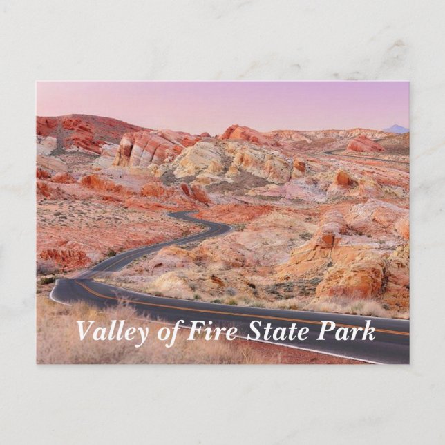 Valley of Fire State Park, Nevada Postcard (Front)