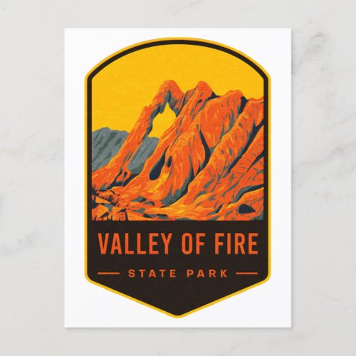 Valley Of Fire State Park Postcard
