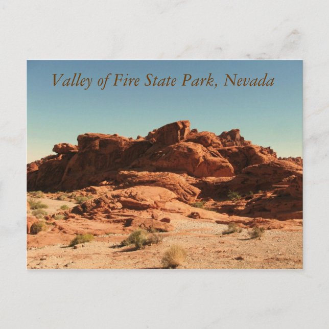 Valley of Fire State Park Postcard (Front)