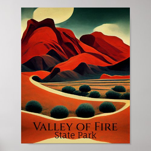 Valley Of Fire State Park Poster