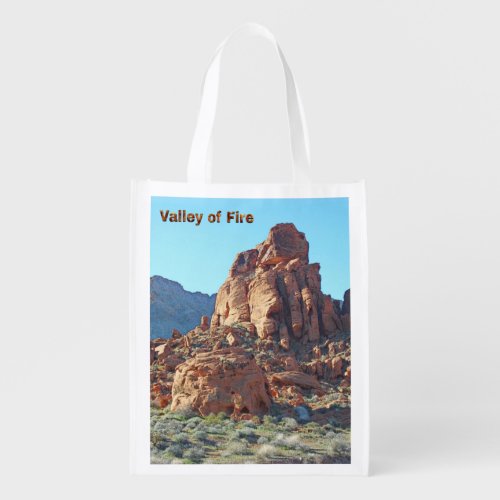 Valley of Fire State Park Reusable Grocery Bag