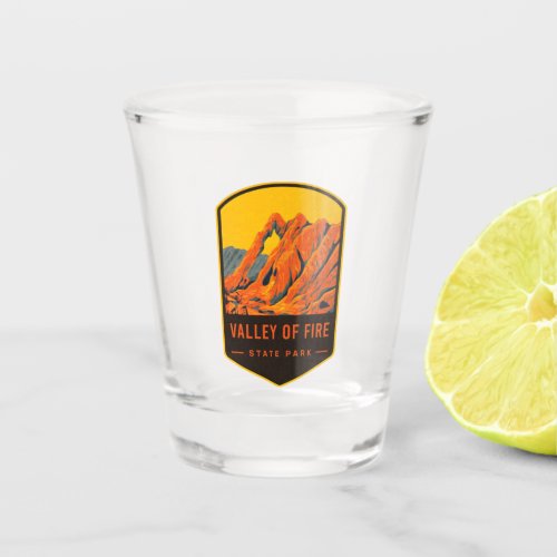 Valley Of Fire State Park Shot Glass