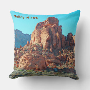 Valley of Fire State Park Throw Pillow