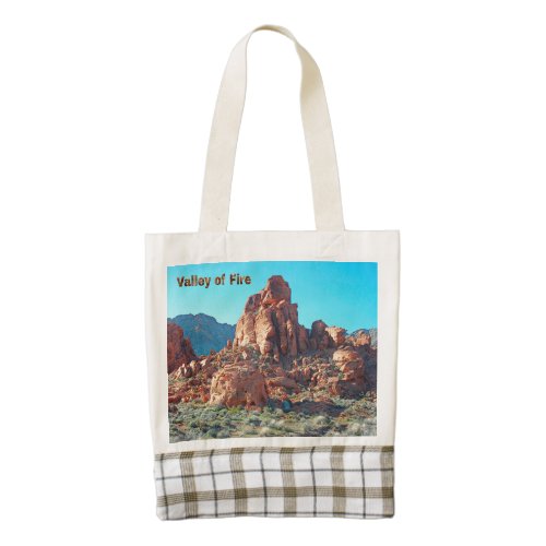 Valley of Fire State Park Zazzle HEART Tote Bag