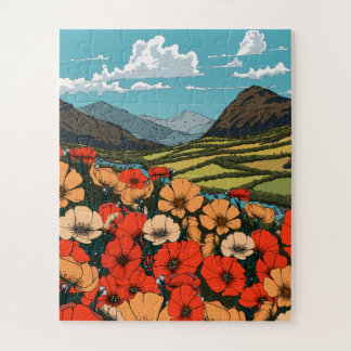 Valley of Flowers Jigsaw Puzzle