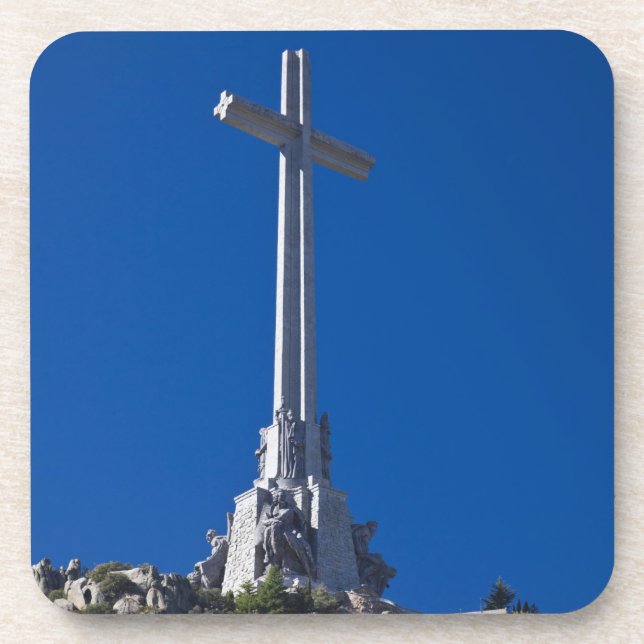Valley of the fallen, monument beverage coaster (Front)