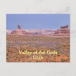 Valley of the Gods Utah Postcard