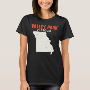 Valley Park Missouri USA State America Travel Miss T-Shirt