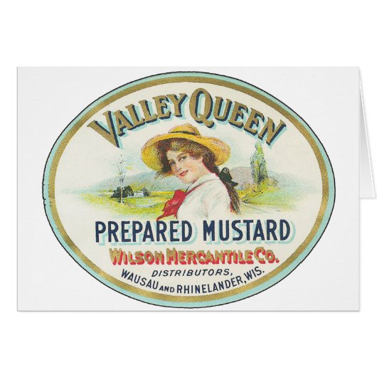 Valley Queen Prepared Mustard (Front Horizontal)