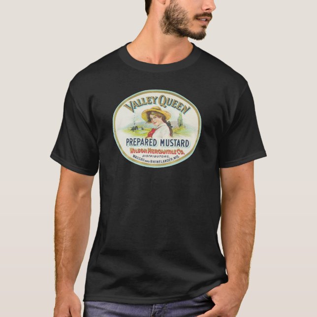 Valley Queen Prepared Mustard T-Shirt (Front)