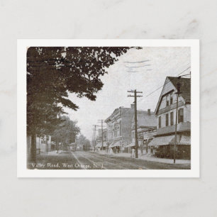Valley Rd, West Orange, NJ Vintage Postcard