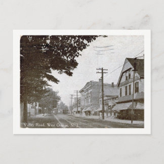 Valley Rd, West Orange, NJ Vintage Postcard