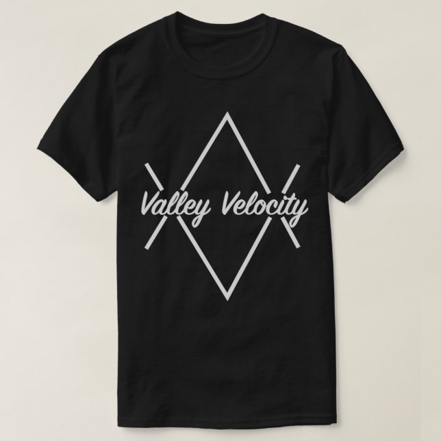 Valley Velocity Premium White Back Premium  T-Shirt (Design Front)