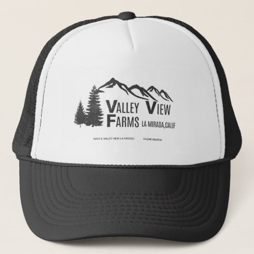 Valley View Farms La Mirada vintage Trucker Hat