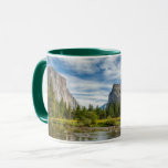 Valley View in Yosemite National Park Mug<br><div class="desc">This photo is a photo taken at Valley View in Yosemite National Park. The Merced River is in the foreground.</div>
