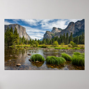 Valley View in Yosemite National Park Poster