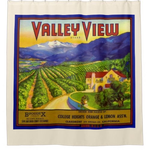 Valley View Shower Curtain