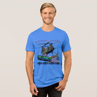 Valliance royal blue t-shirt Tri-Blend shirt