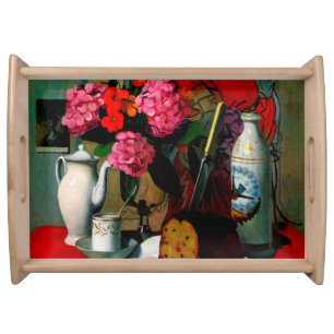 Vallotton - Still Life in Chinese Painting Serving Tray