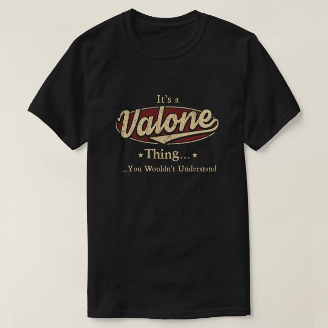 Valone Black store t-shirt