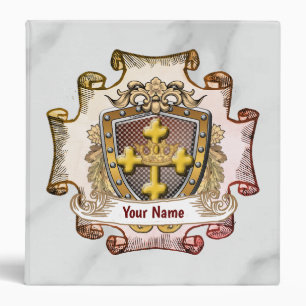 Valor Family Crest Surname binder