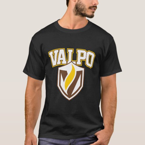Valparaiso Beacons Arch Over Gray Officially Licen T_Shirt