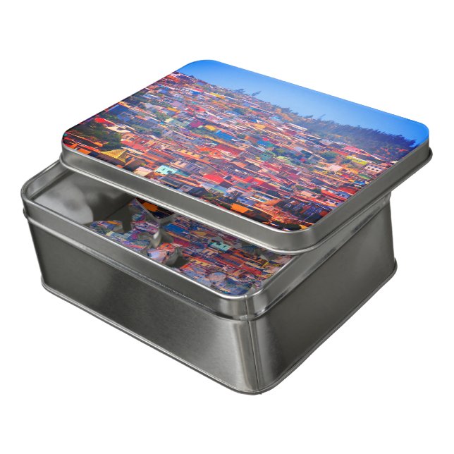 valparaiso buildings jigsaw puzzle (Lid Open)