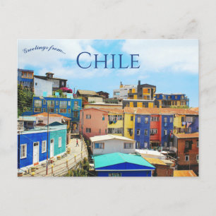 Valparaiso Chile Postcard