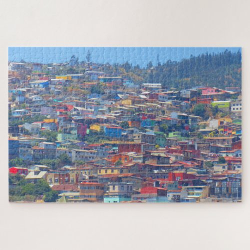 valparaiso colored buildings jigsaw puzzle