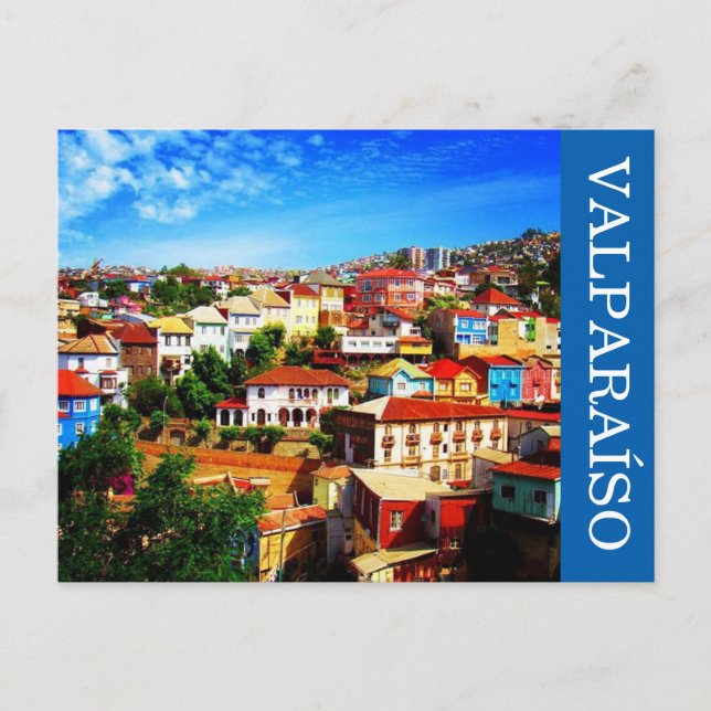 valparaíso colors postcard (Front)