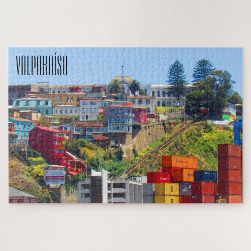 valparaso funicular jigsaw puzzle