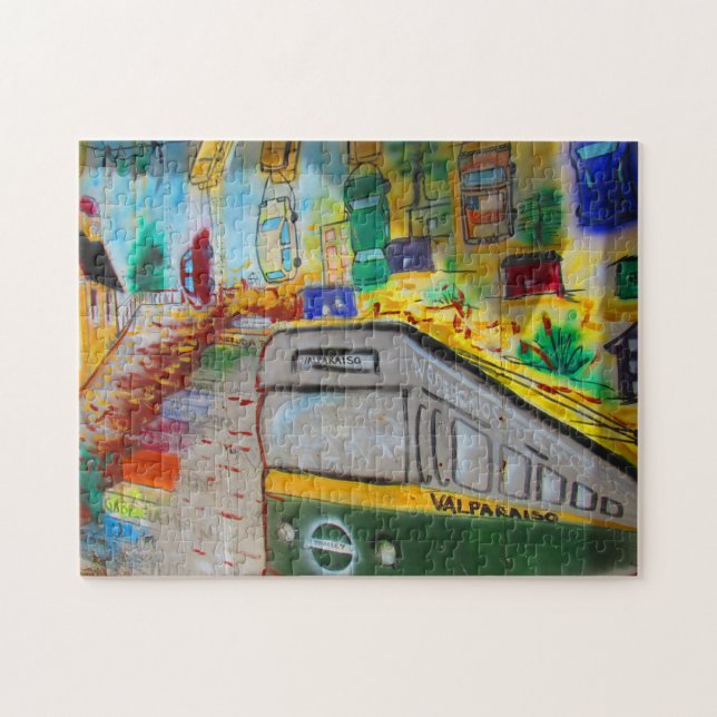 valparaiso funicular jigsaw puzzle (Horizontal)