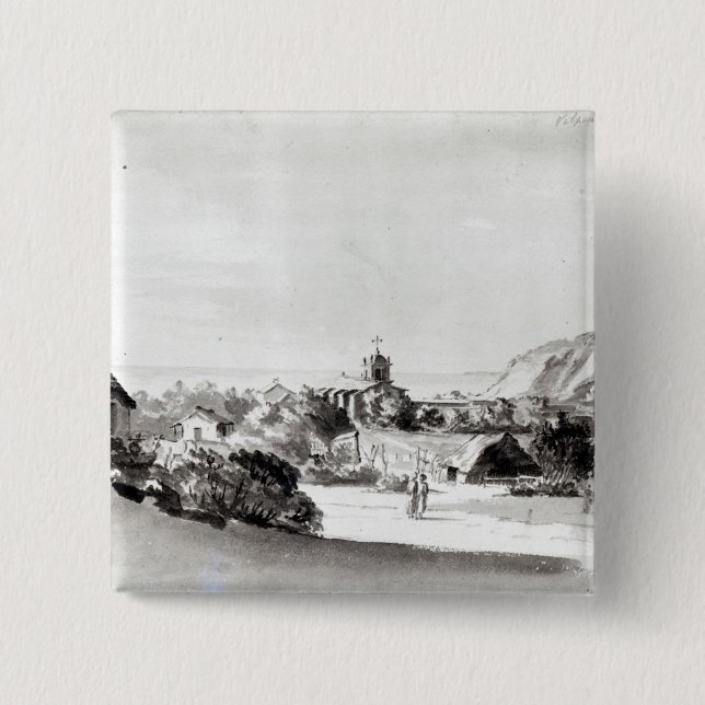 Valparaiso Pinback Button (Front)