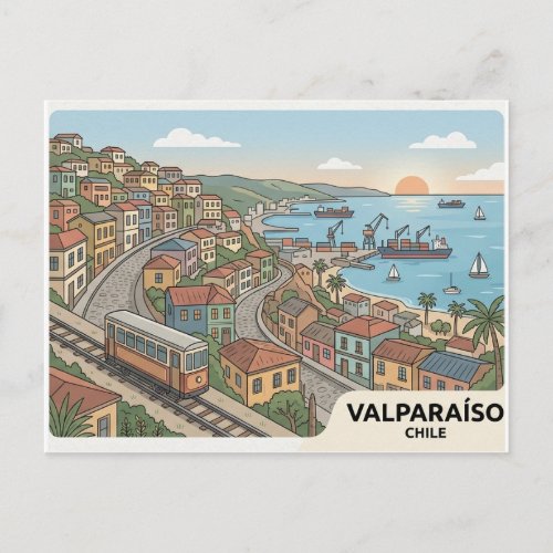 Valparaíso postcard