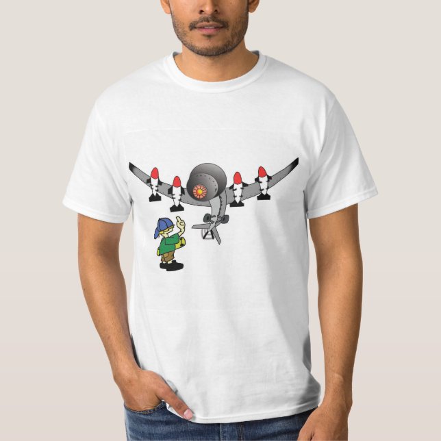 Value Ant-drone T-shirt (Front)