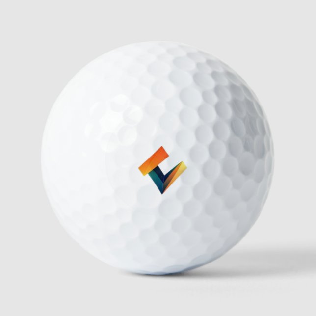  Value Golf Ball logo designe. (Front)